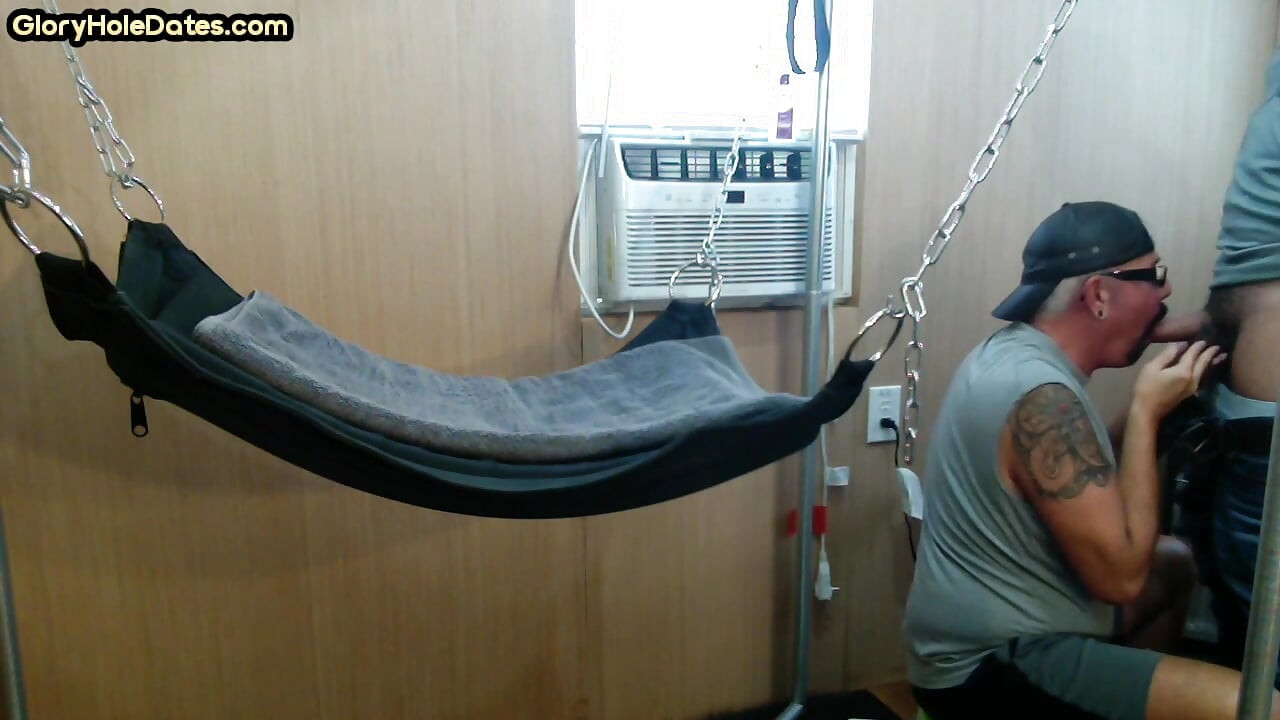 Gloryhole DILF analpounded my guy