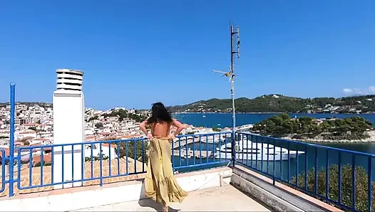 En ateşli yaz açık havada sikişiyor!