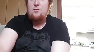 Chubby Redhead Shows You How to Masturbate with Instructions
