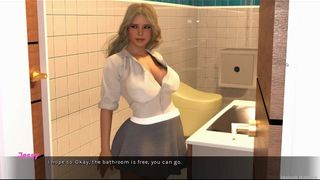 LewdStory Blonde Sucking Dick In The bathroom