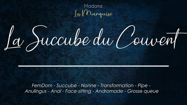 French Audio Porn: The Slutty nun Succubus drains your Balls to Punish you