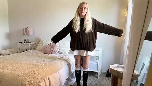 Kompilasi fetish rok mini