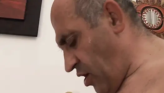 This Filth Old Pig Has a Soft Spot for His Stepdaughter