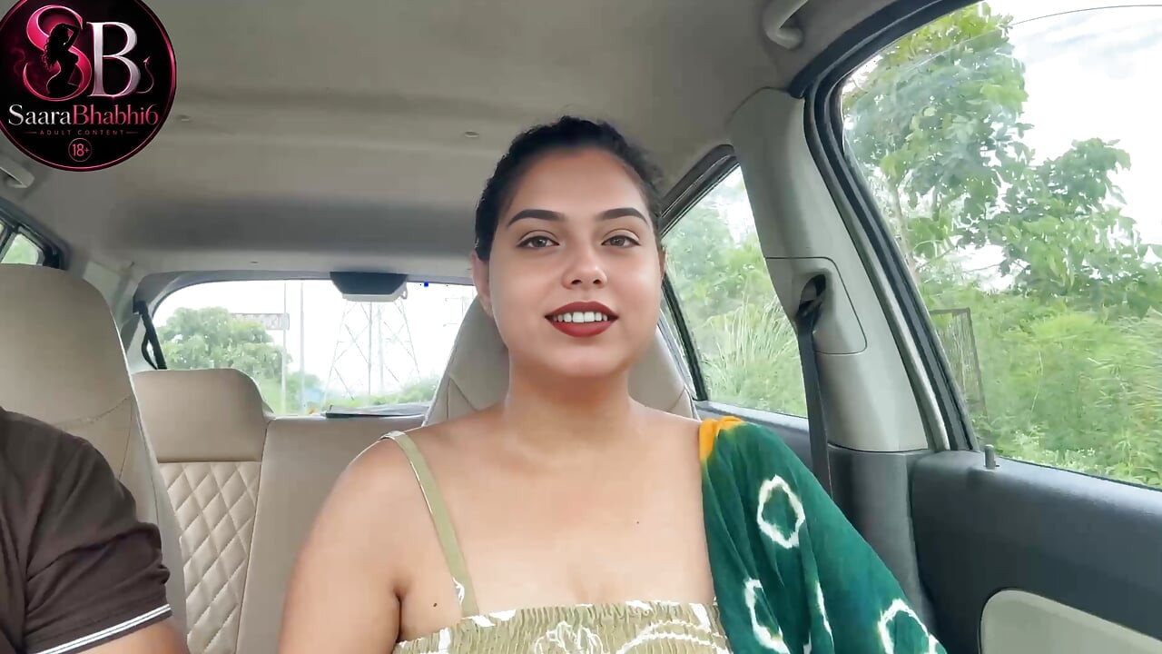 Doggystyle Handjob for Friend in Car Outdoors - Risky Sex Hindi Audio