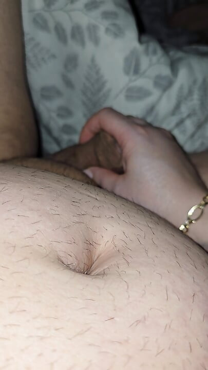 Step Mom Controls Step Son Cock and Moans while handjob his dick