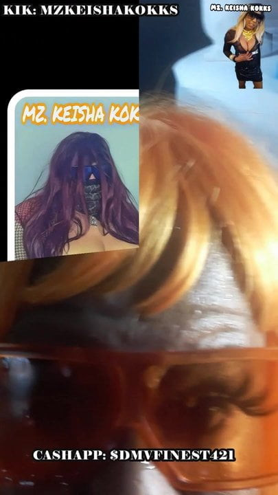 Cdトラップ歌姫kei$ha kokk$対非常に巨乳黒檀の女装子!