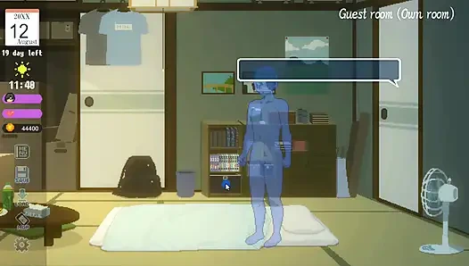 Hentai oyunu - büyük memeli kadının kırsalda yoğun yaz seksi