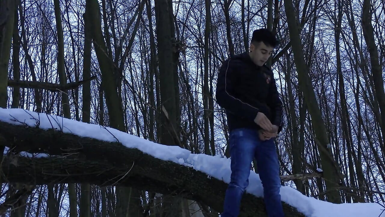 الشتاء الرجيج قبالة على الشجرة