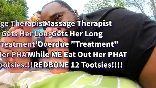 Giving Sunny12s Professional Masseuse an Overdue Foot Massage N Feet Sucking