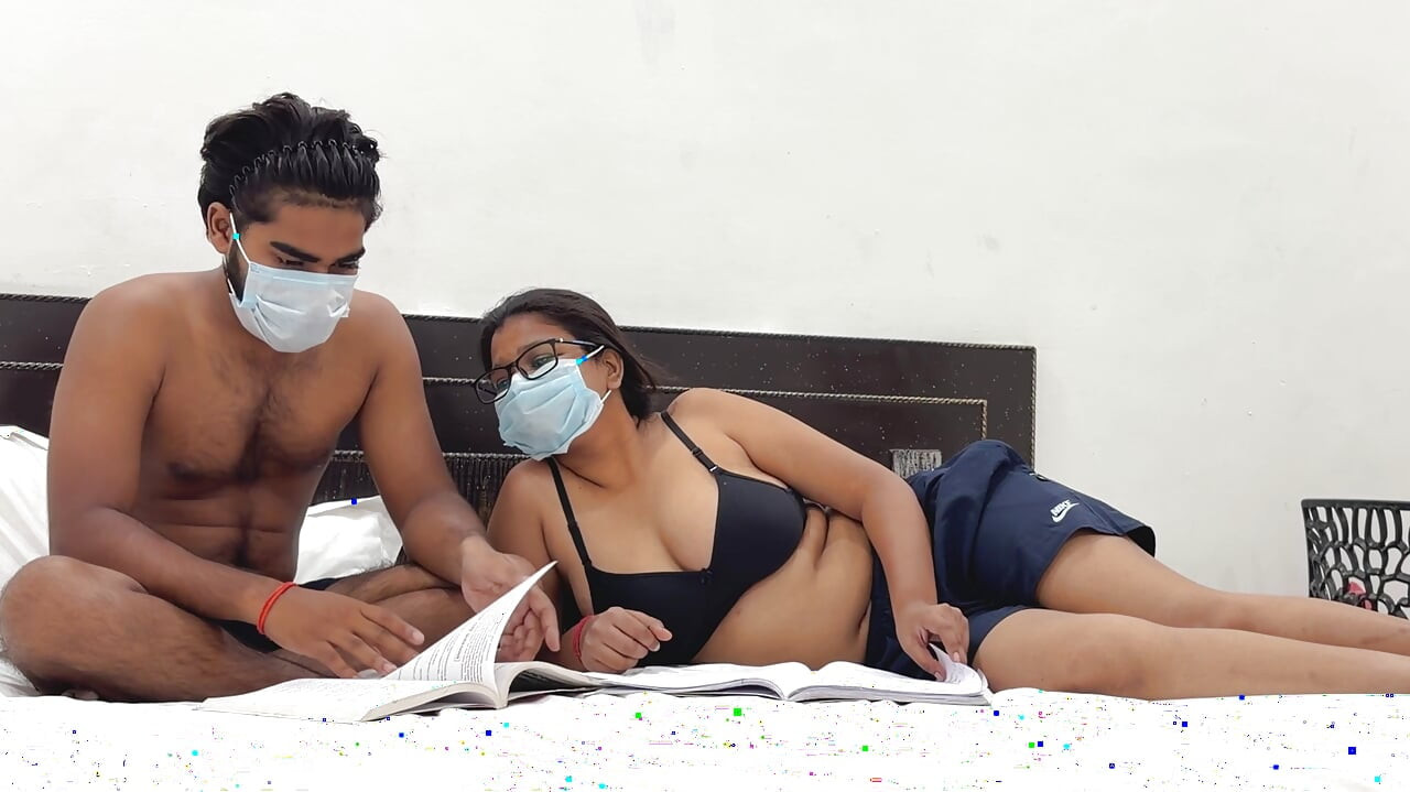 Exam Preparation with My Stepcousin on a Hot Summer Day