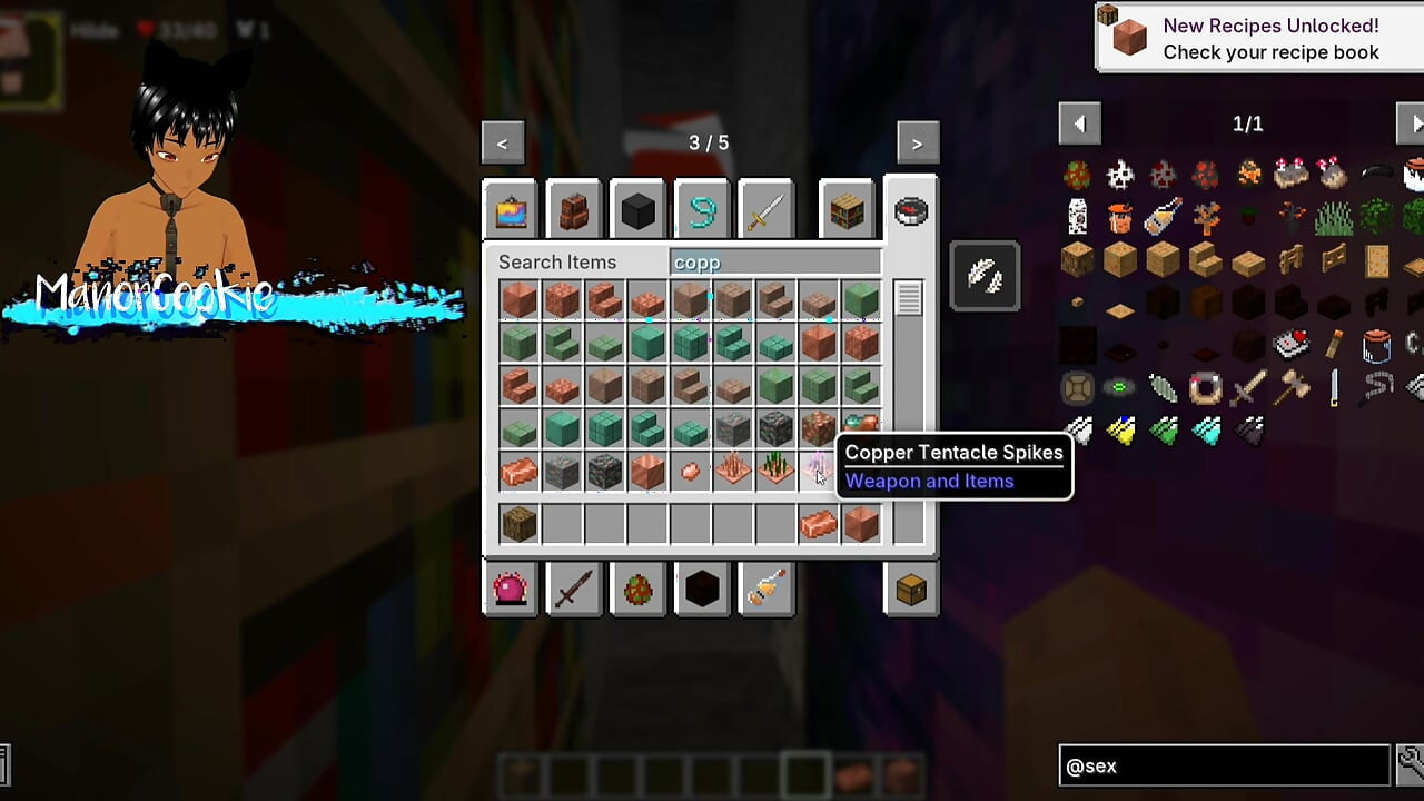 Minecraft Sexcraft The Jenny Mod  - Seeing what Cassie has to offer with her massive tits