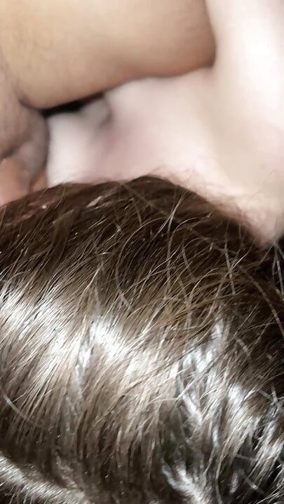 Beautiful girl gives her boyfriend the best blowjob