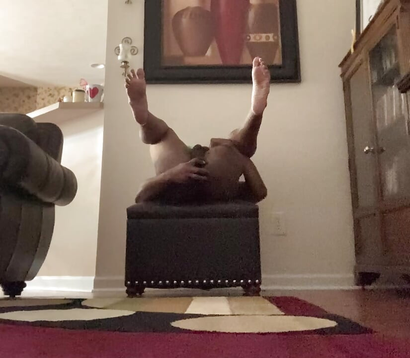 Legs in the air dildo xxx