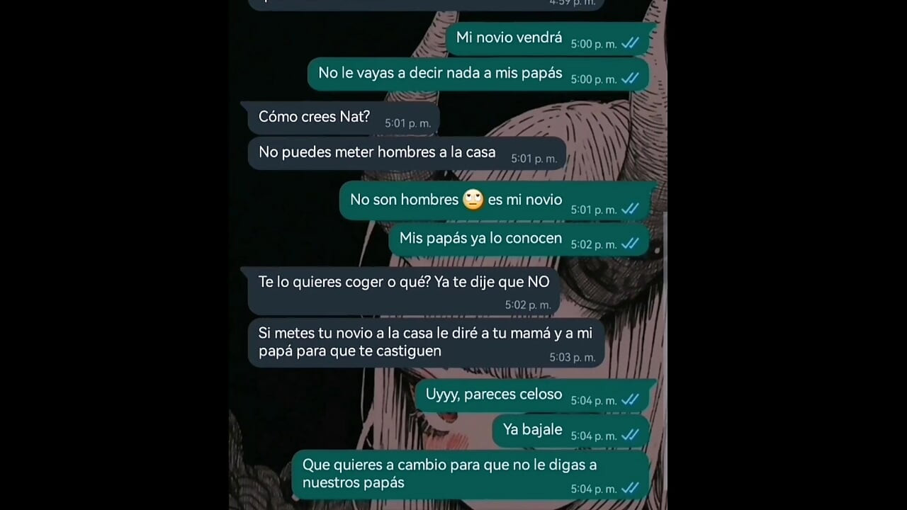 Discuție fierbinte cu sora mea vitregă pe care nu am vrut să o fac, dar am ajuns pe la spate! Natasha filmare făcută acasă