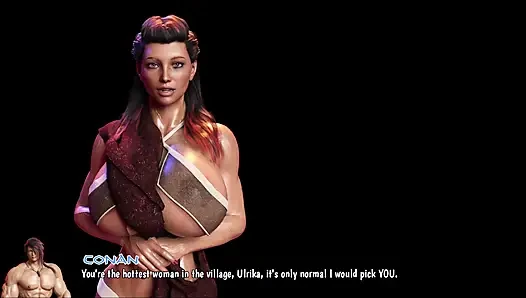 Elysielle Swallows Conan's Big Load First - Chalinora & Calista Onlookers