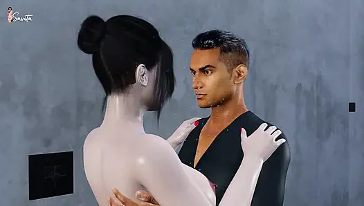 My Friend's Steamy Stepmom Maya's Secret: A Silent, Passionate Bathroom Fuck with Me