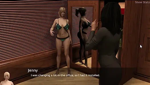 Istri hot proyek #3: dia suka ditutup matanya