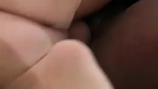 White Man Dropps His Load on Big Boobsof Ebony Hotttie Menage Trois After Drilling Her Wet Pussy