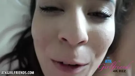 Ariel Grace squirts, smokes on your cock and takes your load