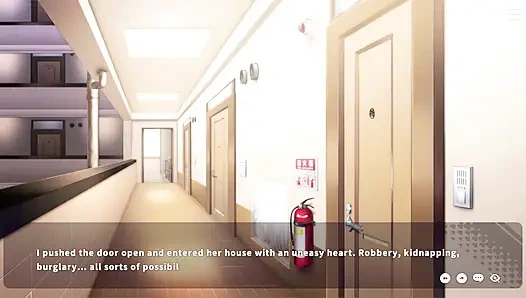 Yui mc'miz ona girdikten sonra onu ovuyor. Mc'miz mastürbasyon yaparken görüyor.