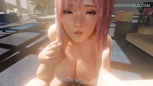 Hot Honoka Special Service (Realistic 3D Sexgame)