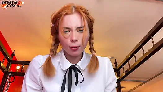 Der lehrer peitschte und fickte sexy schülerin, damit sie die prüfung besteht