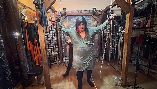 Part 1:- Punishment session for Stephanie for not sucking enough cock with Domina Satana and Lanista Bear.