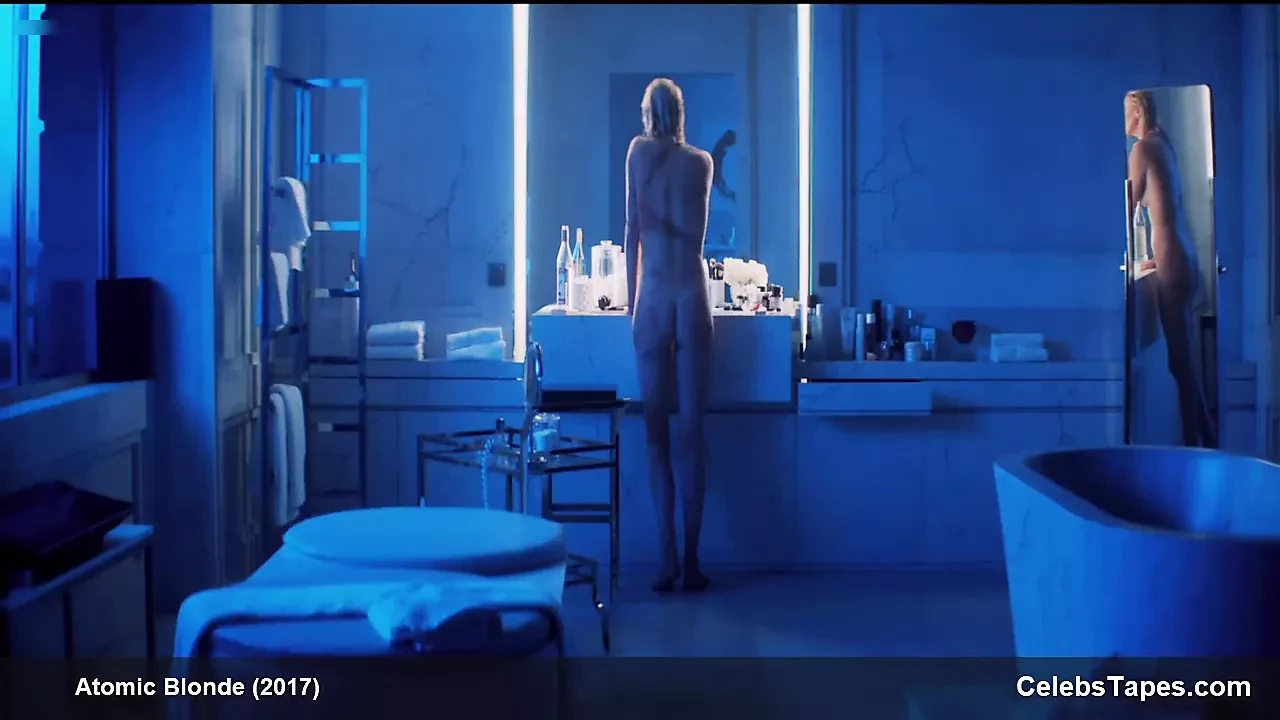 Charlize Theron and Sofia Boutella – sexy celebs video