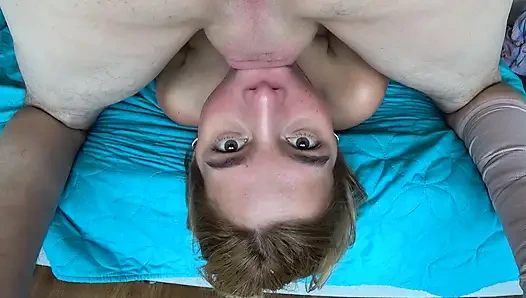 My BIG ASS NEIGHBOR caught me watching, now I have to pay the price, Shoving his big cock into her tight ass