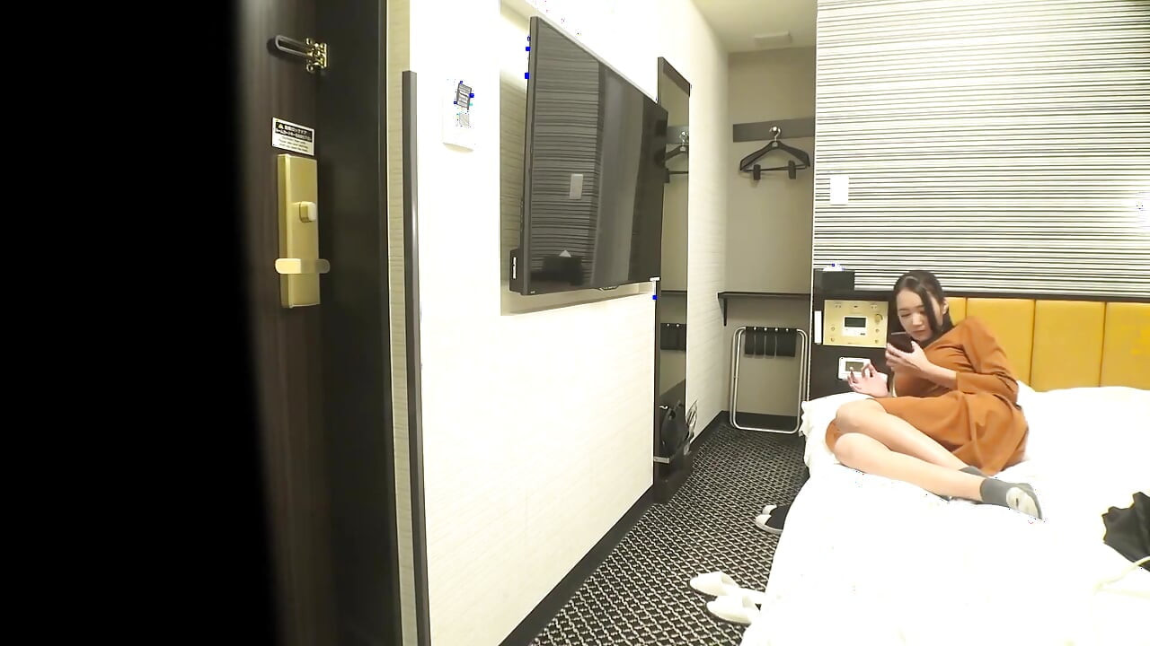 Business-Hotel extrem lewd Masturbation_part1