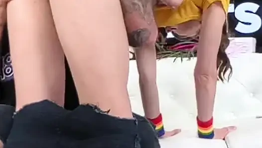 Krystal Palmer Gets Hard Fucked By Nade's Cock In Doggystyle