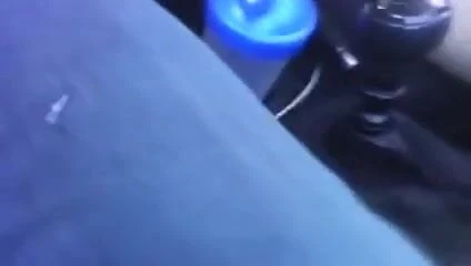 Guy blows me in the car spills the cum and licks it up