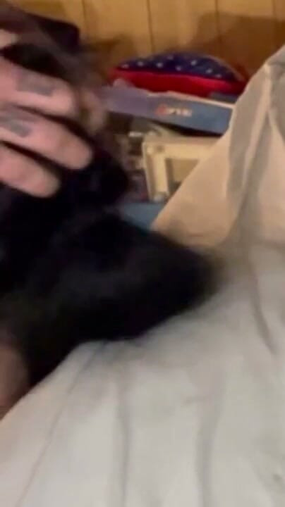 giving blowjob getting facefucked | Clip 1