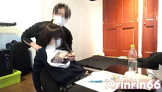 Video bocor gadis sekolah jepang 18 tahun! Seks tanpa kondek dan crot di dalam seragam pulang sekolah