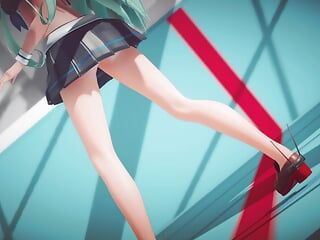 Mmd r-18 anime chicas sexy bailando clip 364