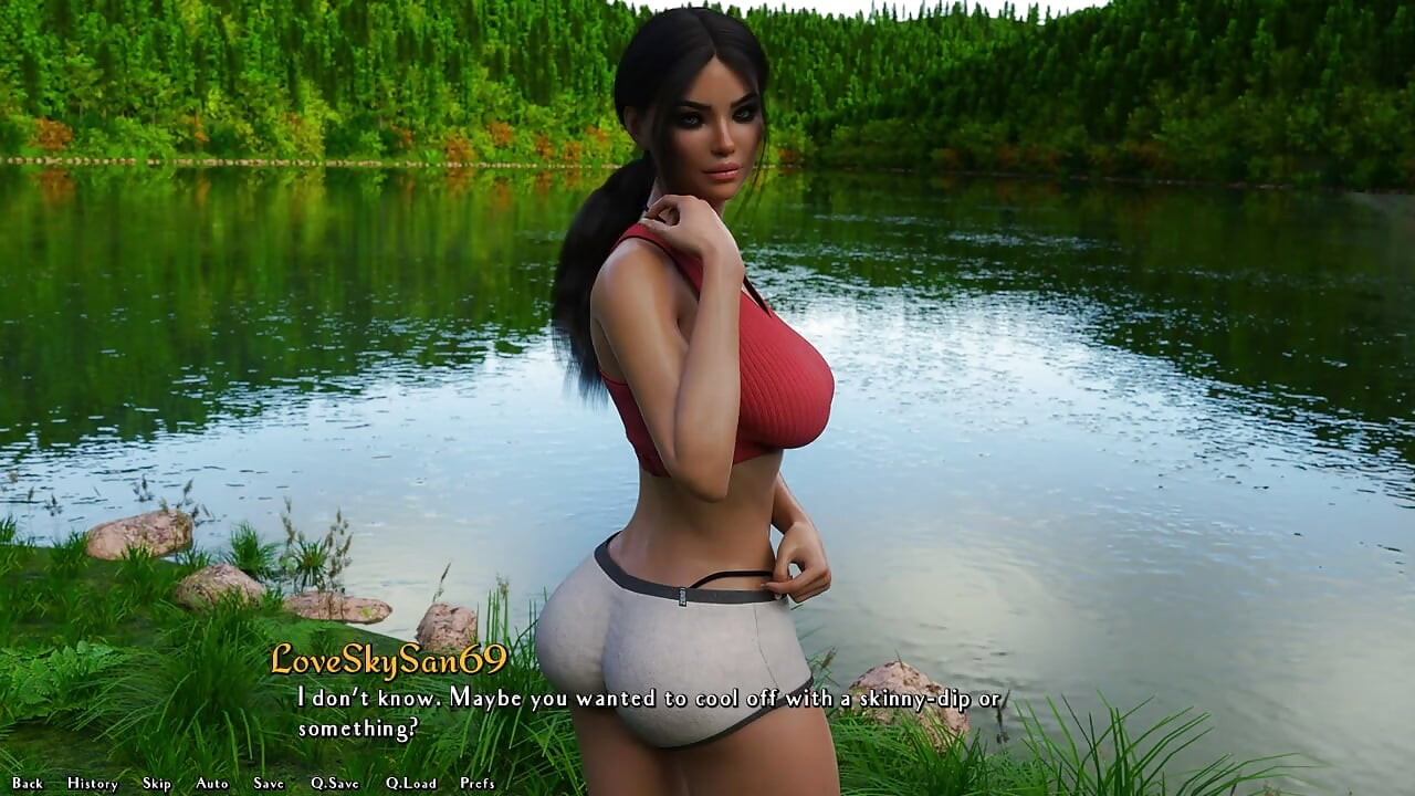 Menjadi Dewa Dik 0.7.0 Bahagian 212 Babe Jill, Dewa Renang Oleh Loveskysan69