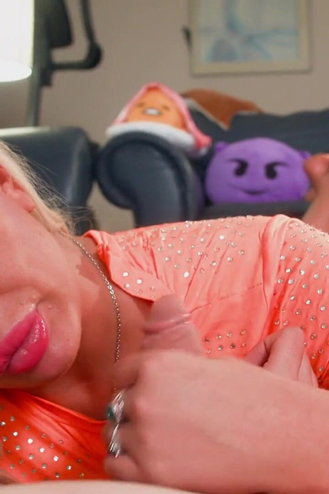 Skylar Xtreme Sloppy POV Blowjob Round 2