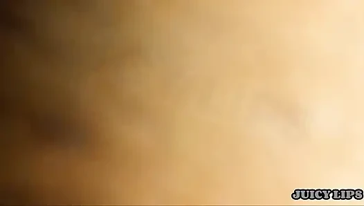 JUICY LIPS-slurping dick late night made him NUT!!! before bed
