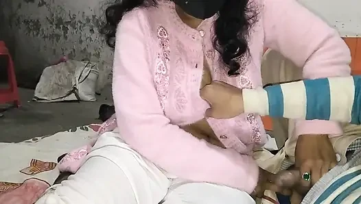 Моя жена с большими сиськами трахается с другом мужа