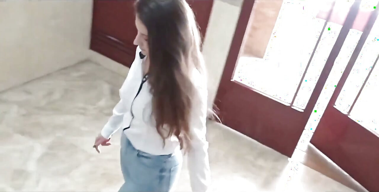 Teen in Jeans High Heels Blowjob Cum in Mouth Swallow. Shanaxnow