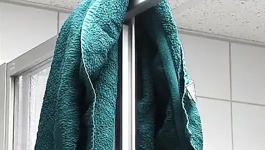 Fabulous brunette with big boobs rubs and fingers her wet cunt