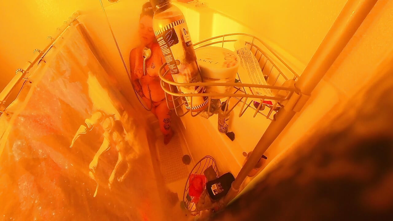 Stepson Catches Me in the Shower
