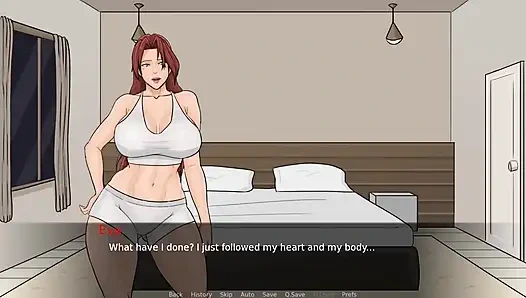 Ekstasi Eva #10 si cewek hot rambut merah selingkuh dari pacar sama ayah tirinya