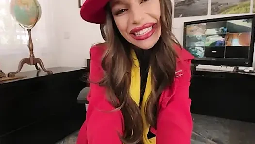 VRCosplayx April Олсен как Кармен Sandiego всегда была плохой девушкой, но теперь у вас есть контроль, часть 1