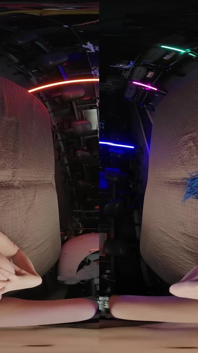 Spannender Moment von "BaDoinkVR Jewelz Blu ist eines dieser Mädchen, die extrem mit neuen Technologien aufgeregt wird"