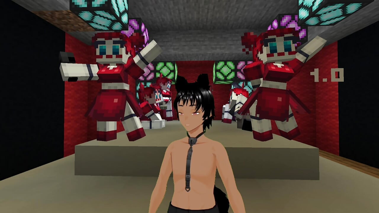Minecraft Decor Mod FNAF - Showing off some freaky animatronics wearing some nice clothes