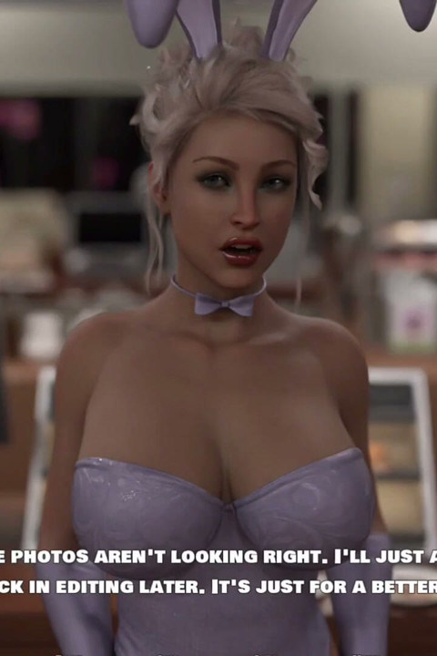 A Maid's Sexy Pose for a Banner Ad.- MILF Obsession - E51