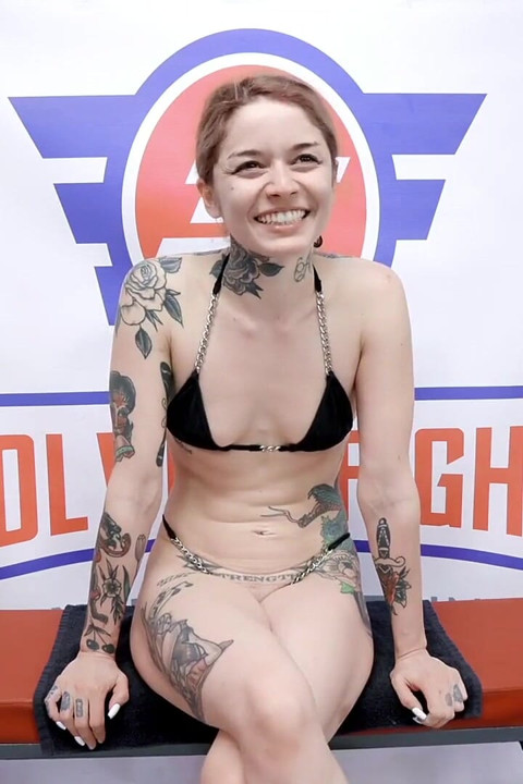 Vanessa Vega Vs David Lee Mixed Wrestling
