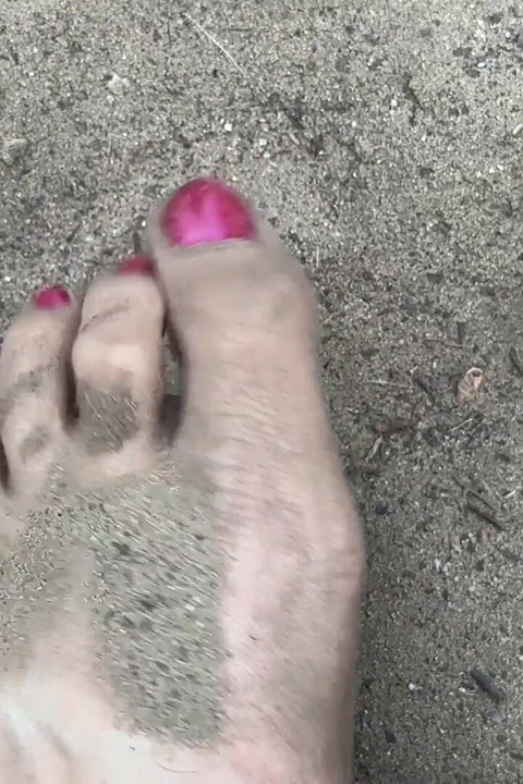 Dirty Feet in the Garden