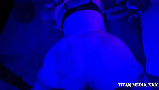 BBW MILF Slays Massive BBC and Gets a Facial POV